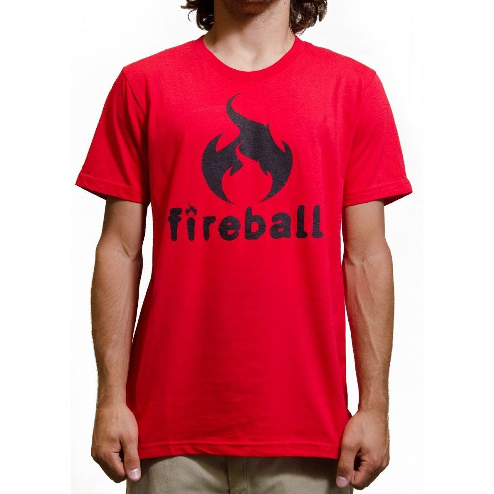 Fireball Logo T-Shirt – Stoked Ride Shop