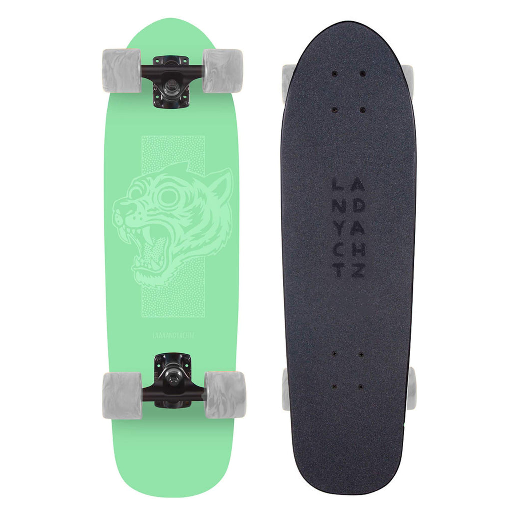 landyachtz dinghy green tiger