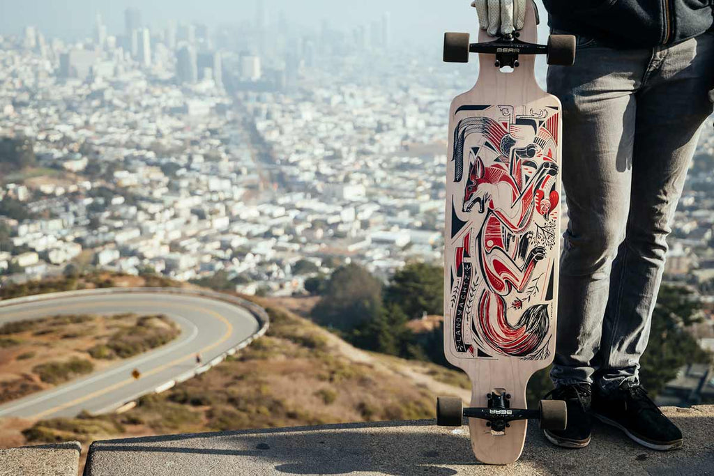 landyachtz fox longboard