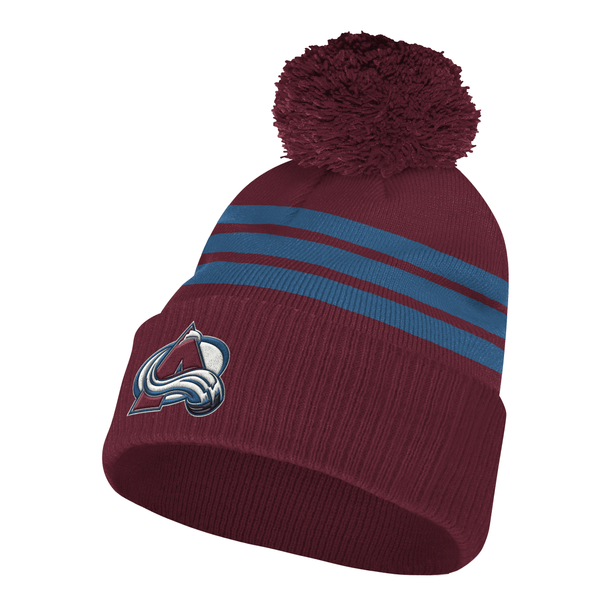 Avalanche 3 Stripe Pom Cuffed Knit