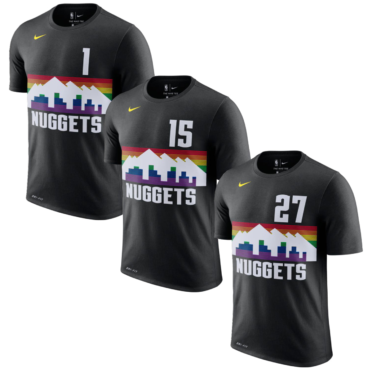 denver nuggets t shirt jersey