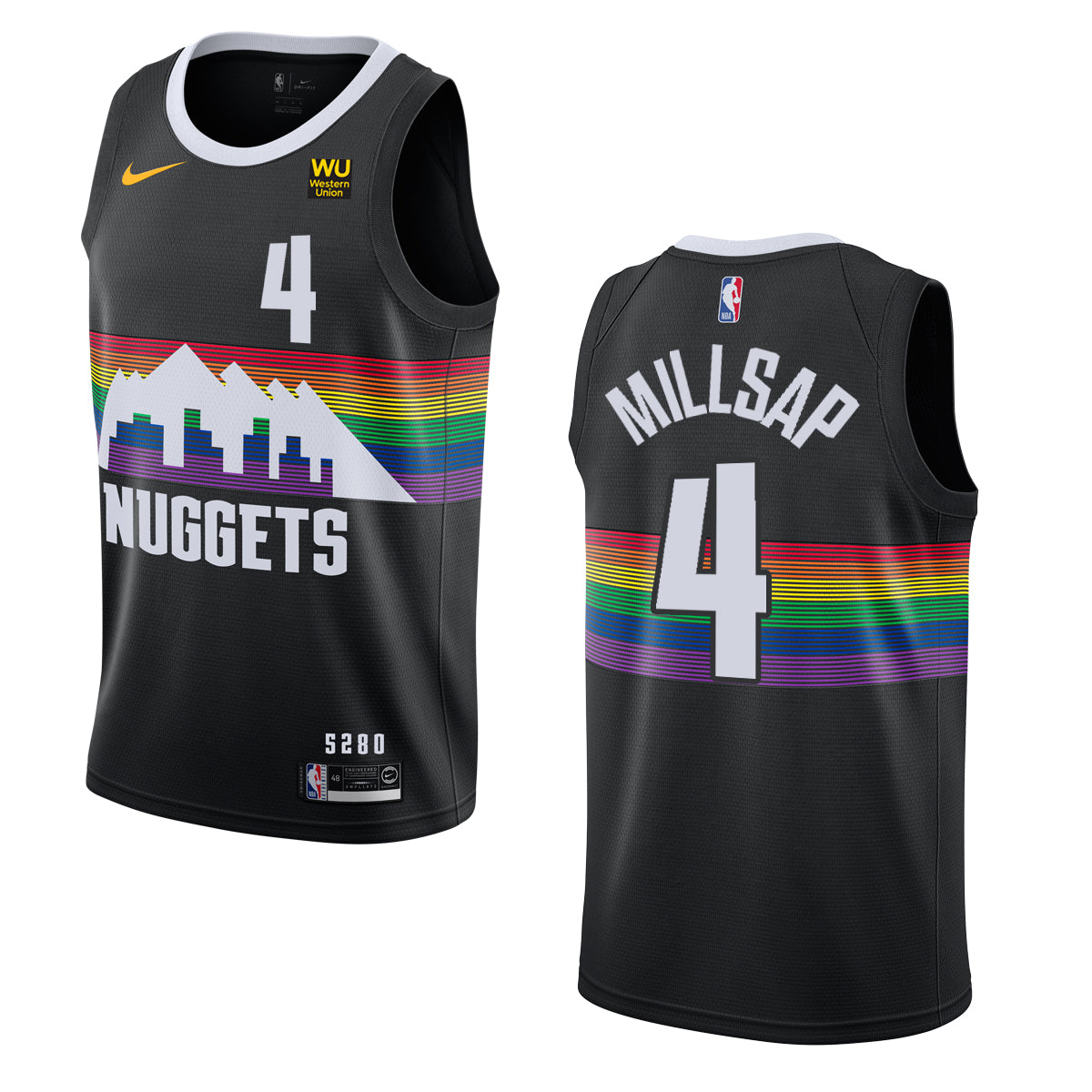 nuggets throwback jersey