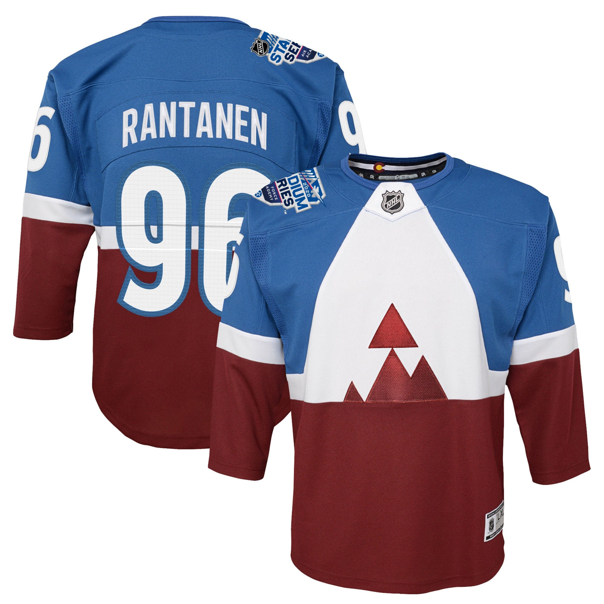 avalanche youth jersey