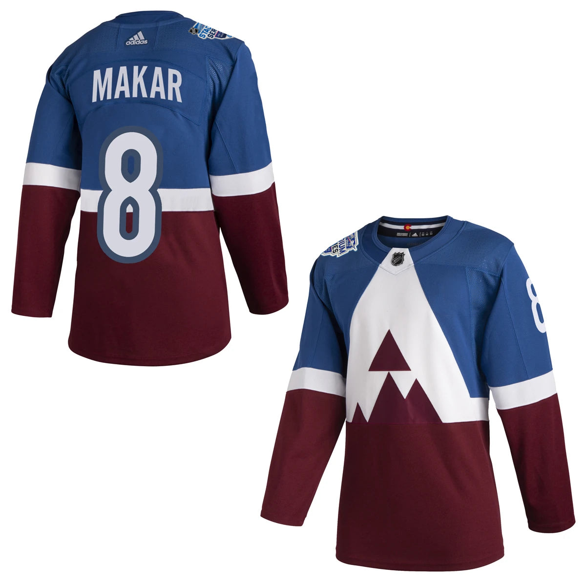 cale makar authentic jersey