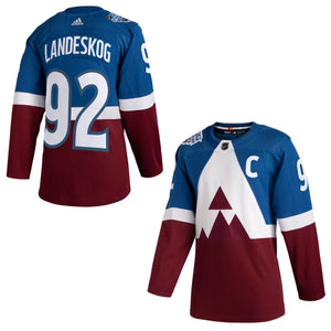 colorado avalanche outdoor game jersey