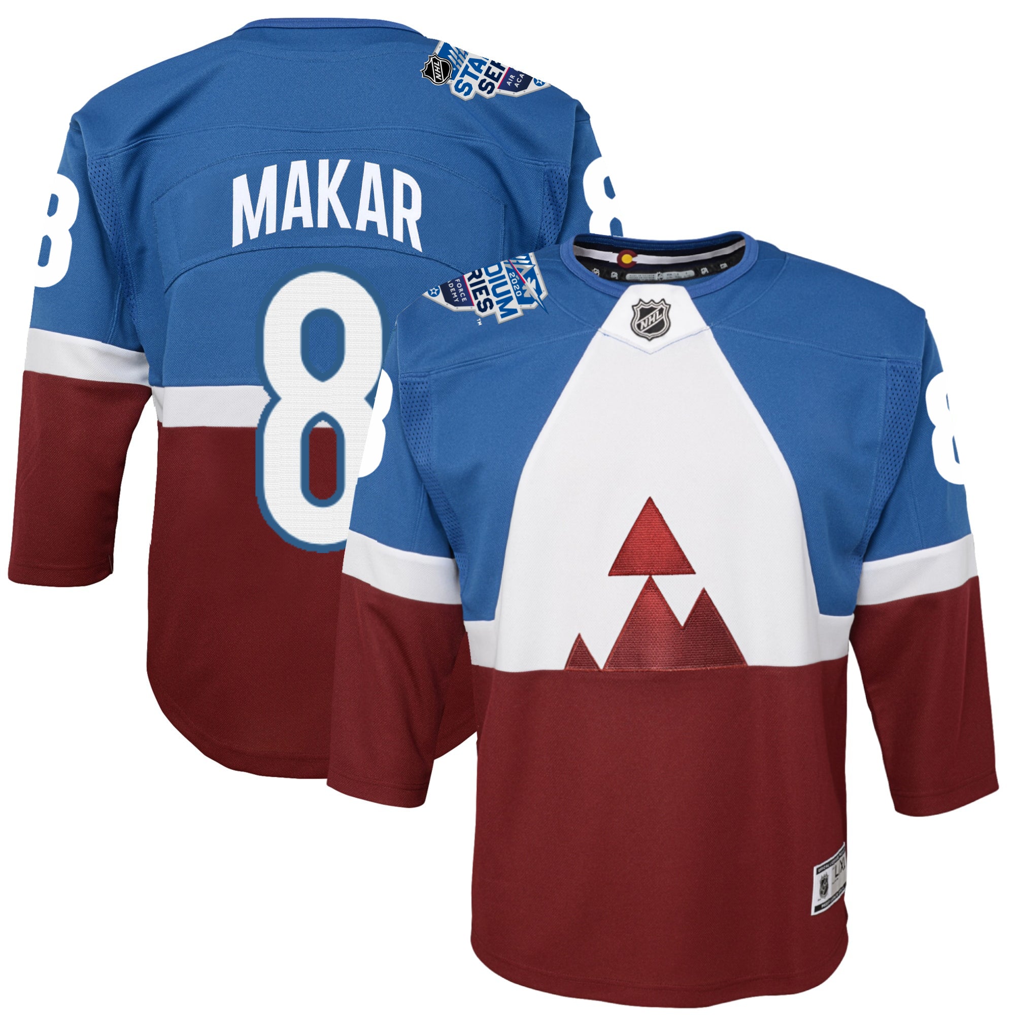 stadium series jerseys avalanche