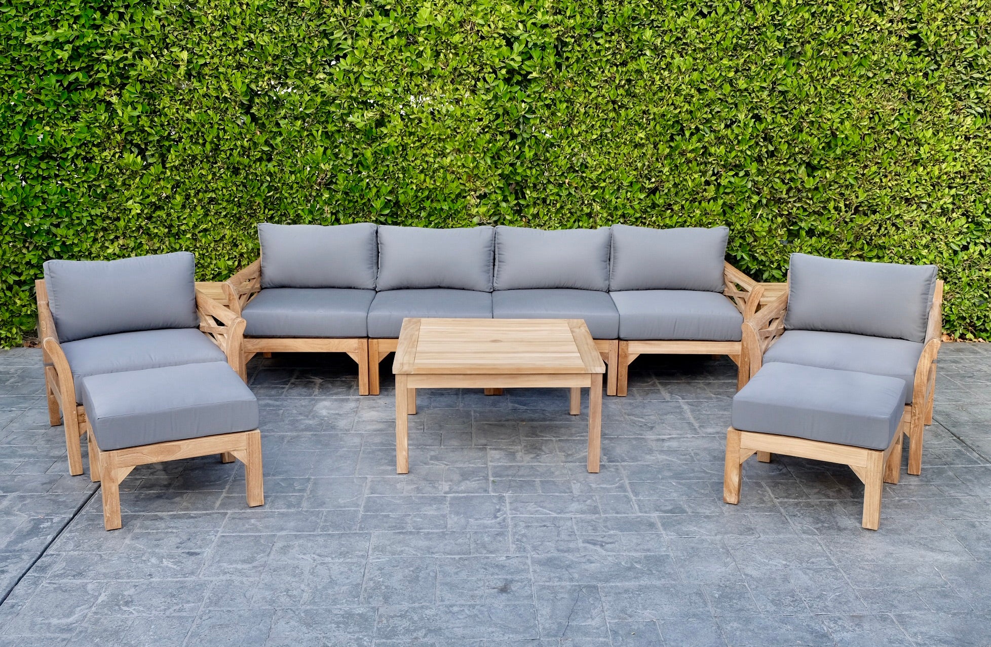 verdund Luik Geaccepteerd Teak Outdoor Lounge Set | Outdoor Deep Seating | Sunbrella Cushion – Willow  Creek Designs