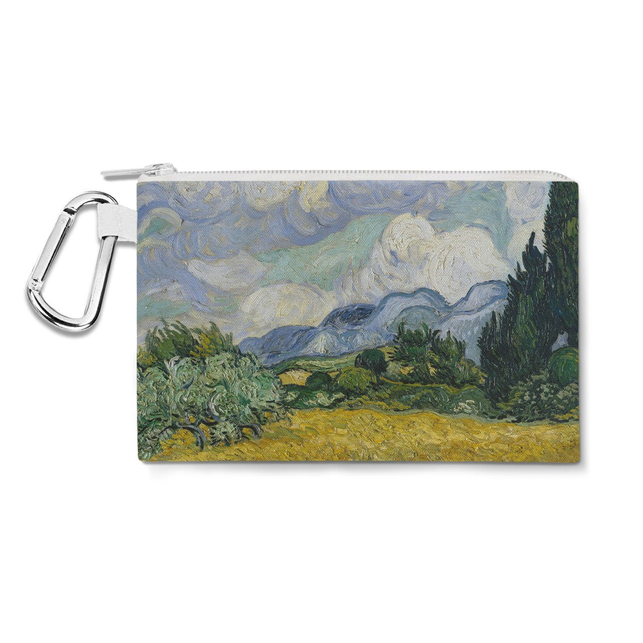 canvas zip pouch