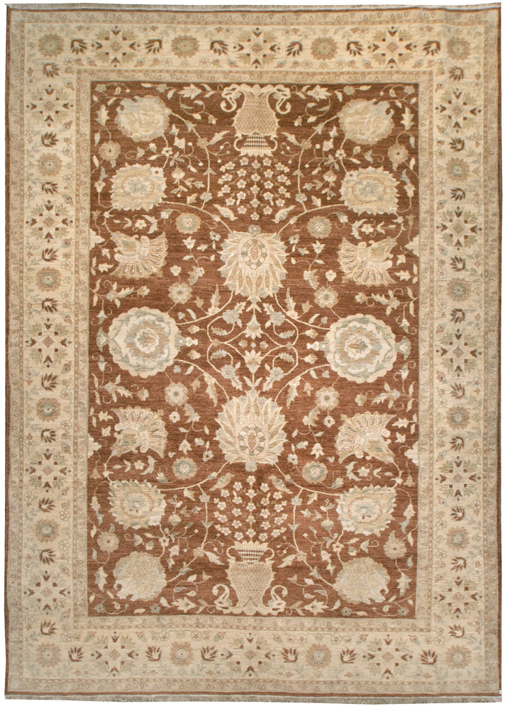 ik2061 - Classic Zeigler Rug (Wool) - 9' x 12' | OAKRugs by Chelsea high end wool rugs, hand knotted wool area rugs, quality wool rugs