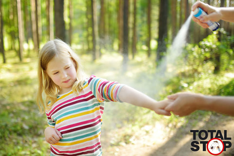 Les enfants et l'utilisation du DEET