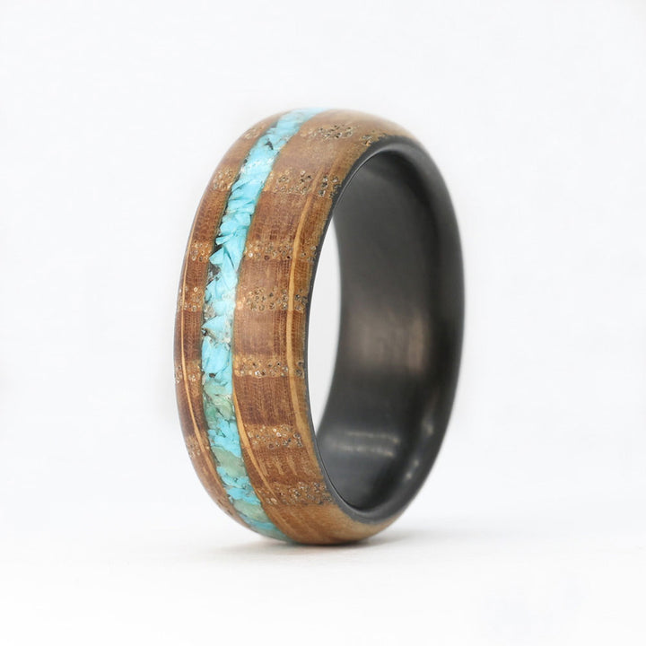Custom Wood Wedding Rings, Robin Wood Rings