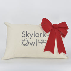 Refined Pillow | Skylark+Owl Linen Co.