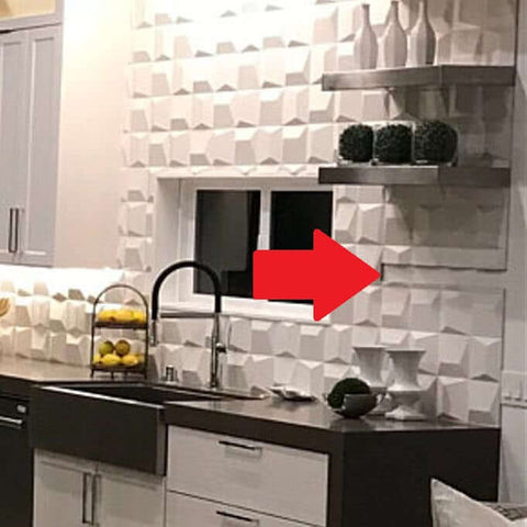 how to install floating shelf on tile