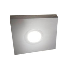 Load image into Gallery viewer, 18&quot;x12&quot;x2.0&quot; (cm.46x30,5x5,1) stainless floating shelf with 1 LED light - Ponoma
