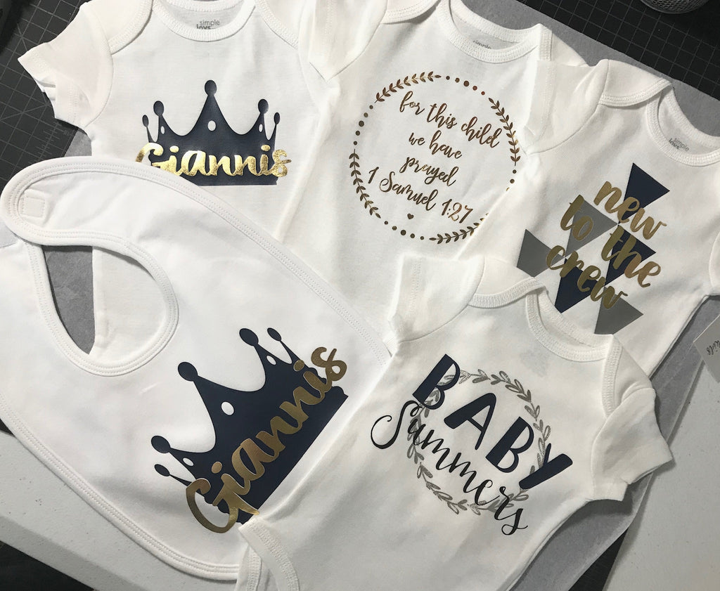 personalized baby shirts