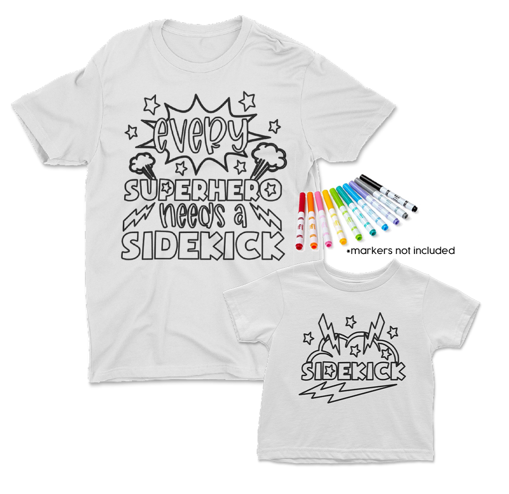 superhero sidekick shirt