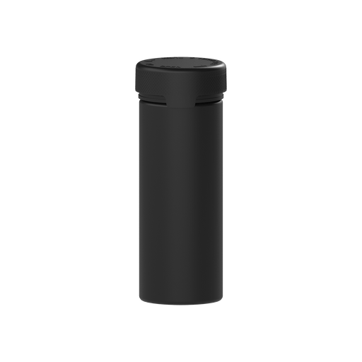 Dart B24DE ClearPac 24 oz. Black Rectangular Plastic Container