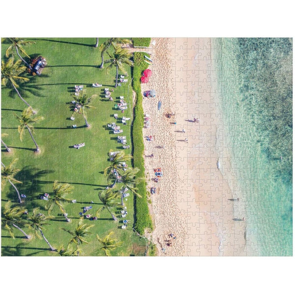 Gray Malin Beach Double Sided 500 Piece Puzzle