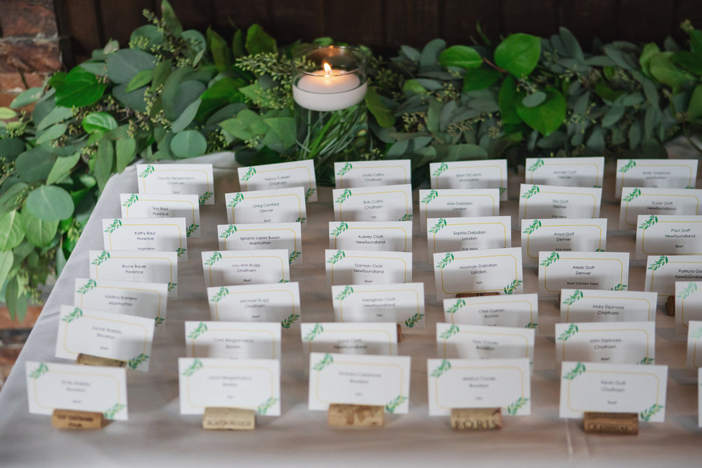 Escort Card Table