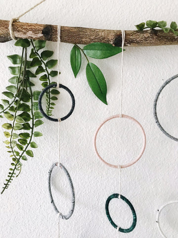 Greenery and bohemian accents for your home | Bast + Bruin