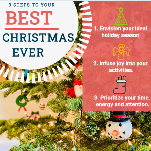 3 Steps to Your Best Christmas - Birthday Butler