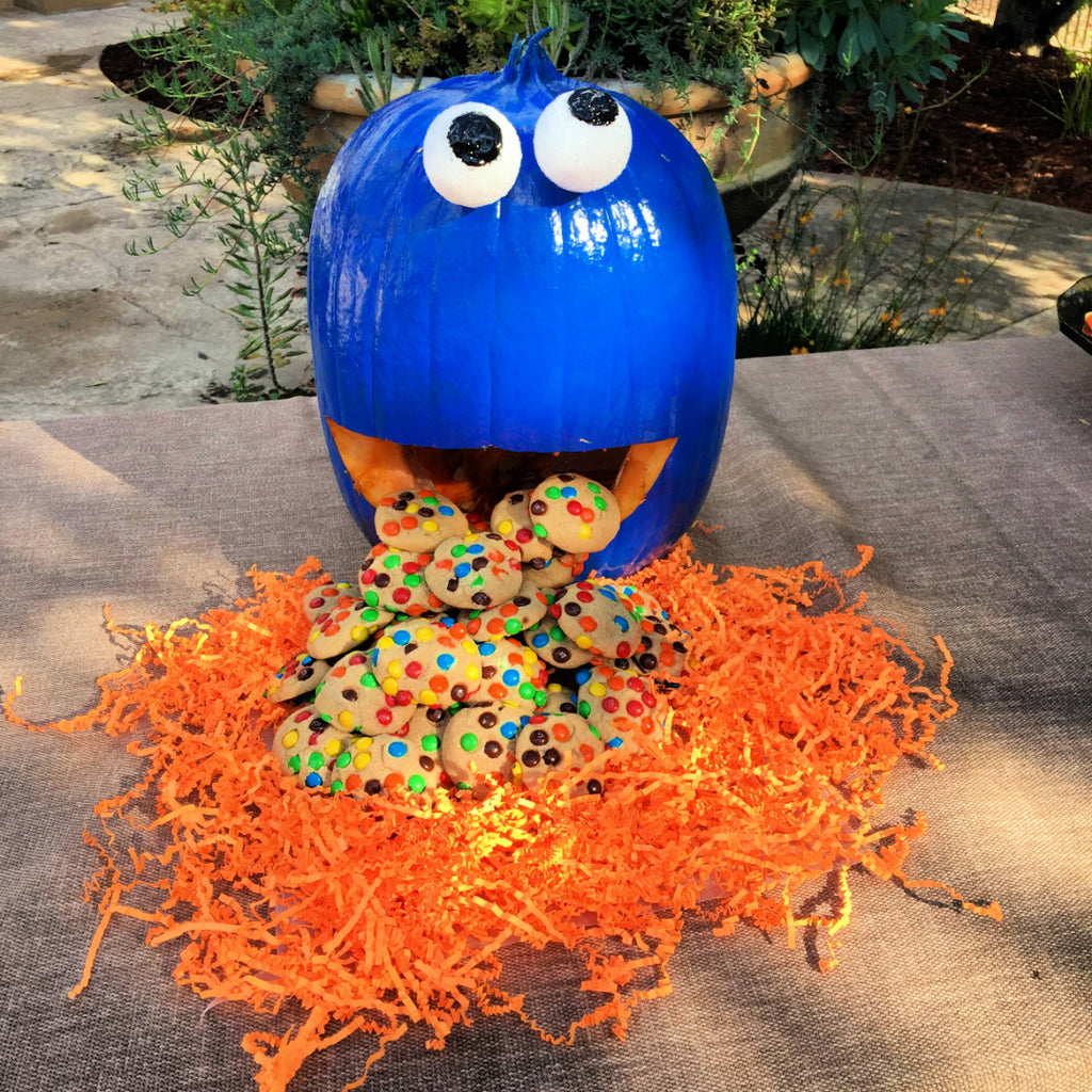 Cookie Monster Pumpkin - Birthday Butler