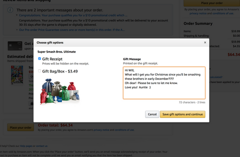 Why You Should Bother Filling Out That Amazon Gift Receipt Birthday Butler