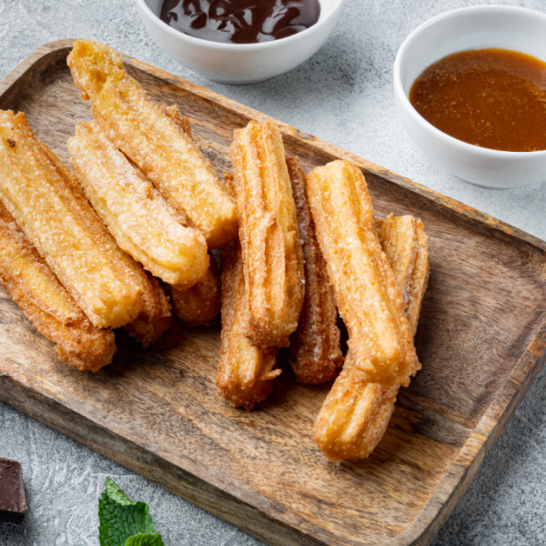 Churros bar with sauces-mexican fiesta-birthday butler