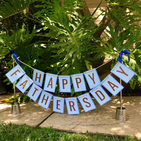 Father's Day centerpiece from Birthday Butler