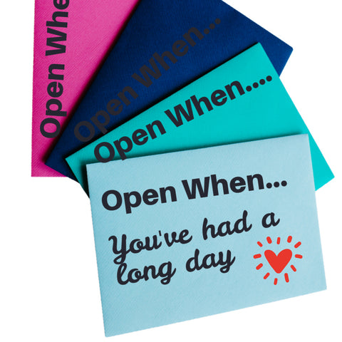 Open When Love Letters for Valentine's Day