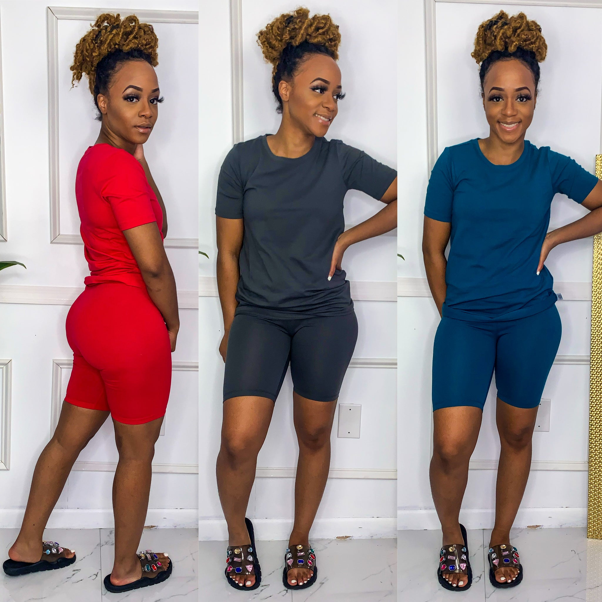 Ready To Go Biker Shorts Set – J|amGlam