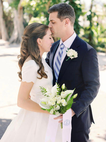 tulip wedding bouquets