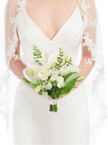 Tulips & Calla Lily Bridal Bouquet