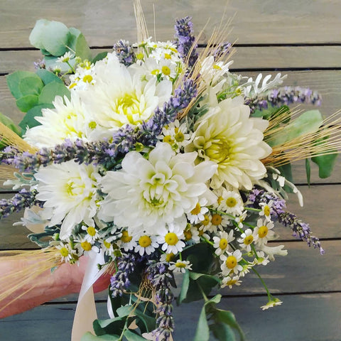 country bridal bouquet