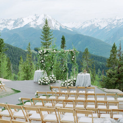 Mountain-Top Wedding Flowers