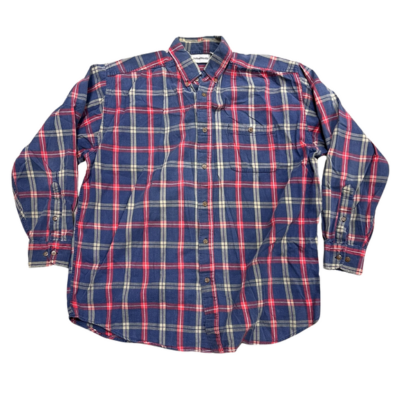 Vintage Plaid Button Up Shirt (XL) – Feels So Good
