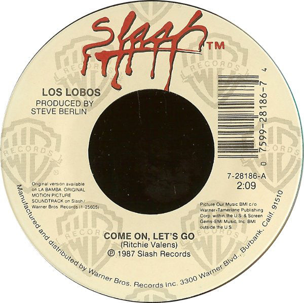 Buy Los Lobos : Come On, Let's Go / Ooh! My Head (7