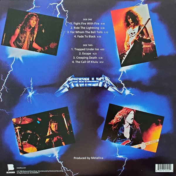 Buy Metallica : Ride The Lightning (LP, Album, RE, RM) Online for a great  price – Feels So Good