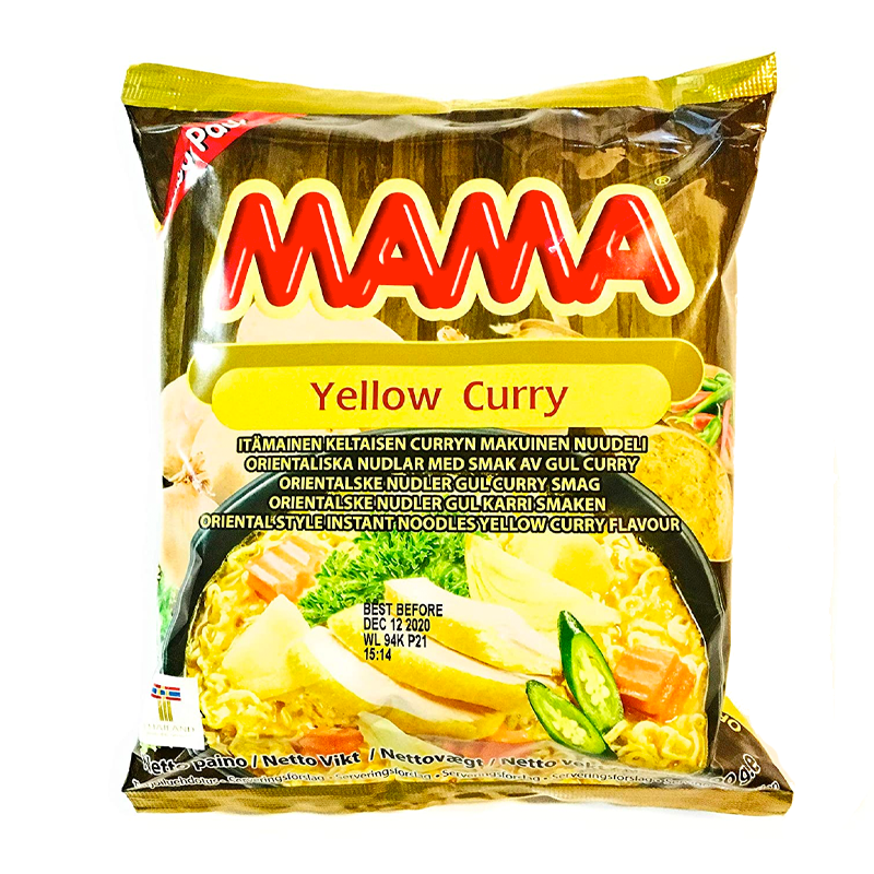 Mama Yellow Curry Noodles – Feels So Good