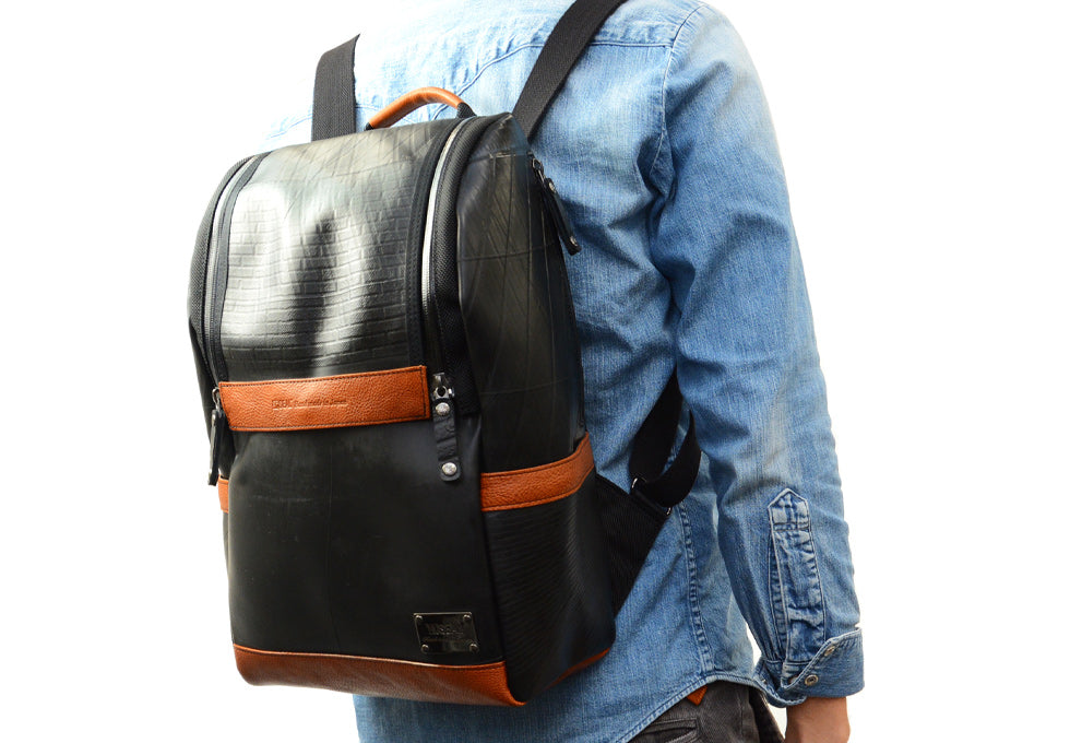 SEAL Recycled Tire Tube Made In Japan Backpack