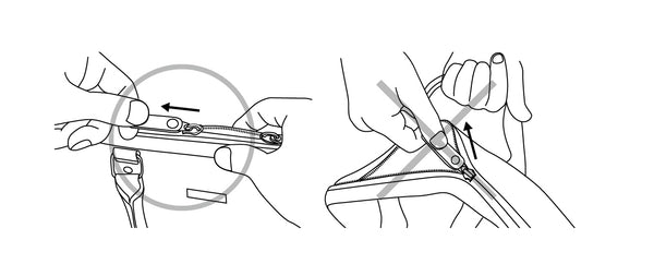 SEAL Bag Zipper instruction