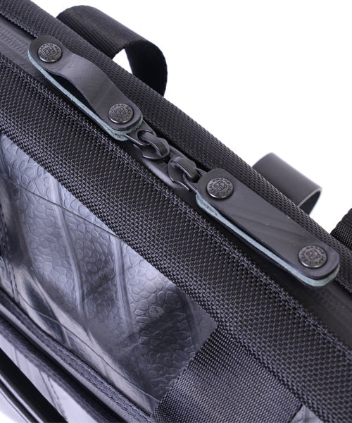 Slim Briefcase with Expandable Design | Recycled Tire Tube Bag | SEAL ...