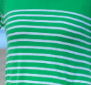 Green White Stripe