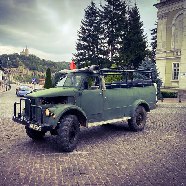 Exclusive tour with a specially modified off-road bus. Veliko Tarnovo