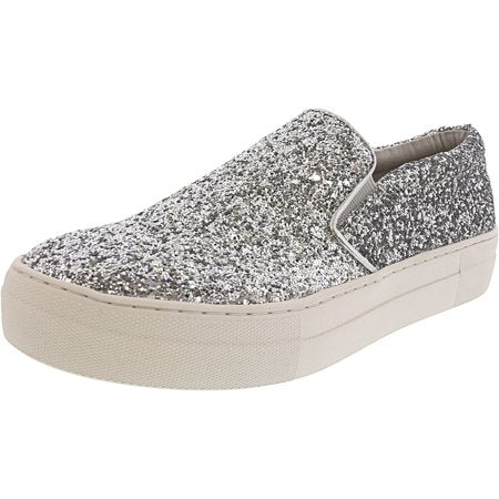 steve madden gills silver glitter