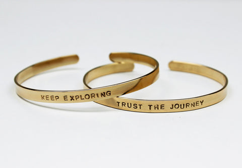 Stamped Bracelets