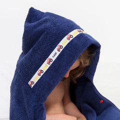 Pre-made personalised hooded towels (names beginning with 