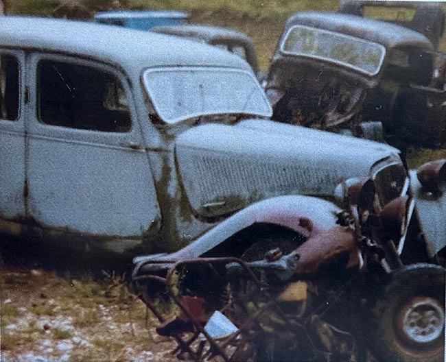 70s car scrap
