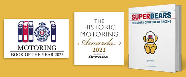 Shortlisted book for Motoring Awards