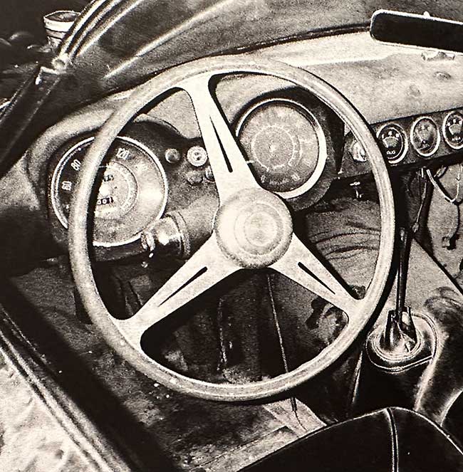 Ferrari cockpit